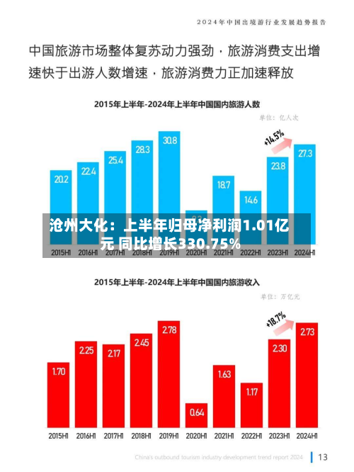 沧州大化:上半年归母净利润1.01亿元 同比增长330.75%-第2张图片