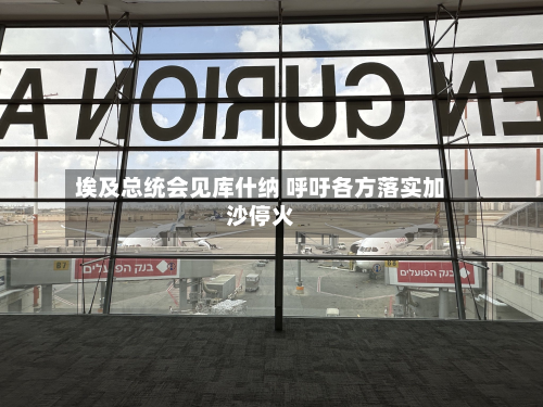 埃及总统会见库什纳 呼吁各方落实加沙停火