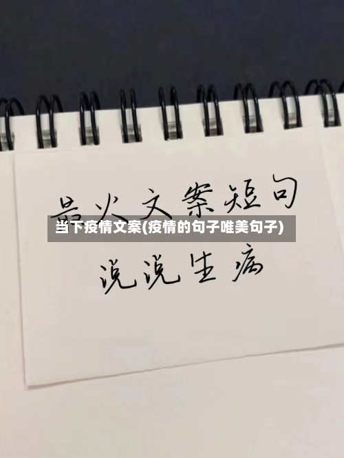 当下疫情文案(疫情的句子唯美句子)